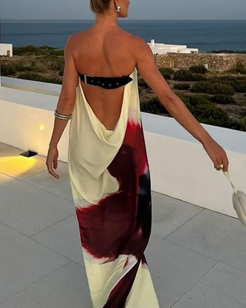 Vestido Backless Sense