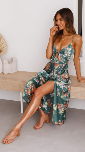 Vestido Midi Floral