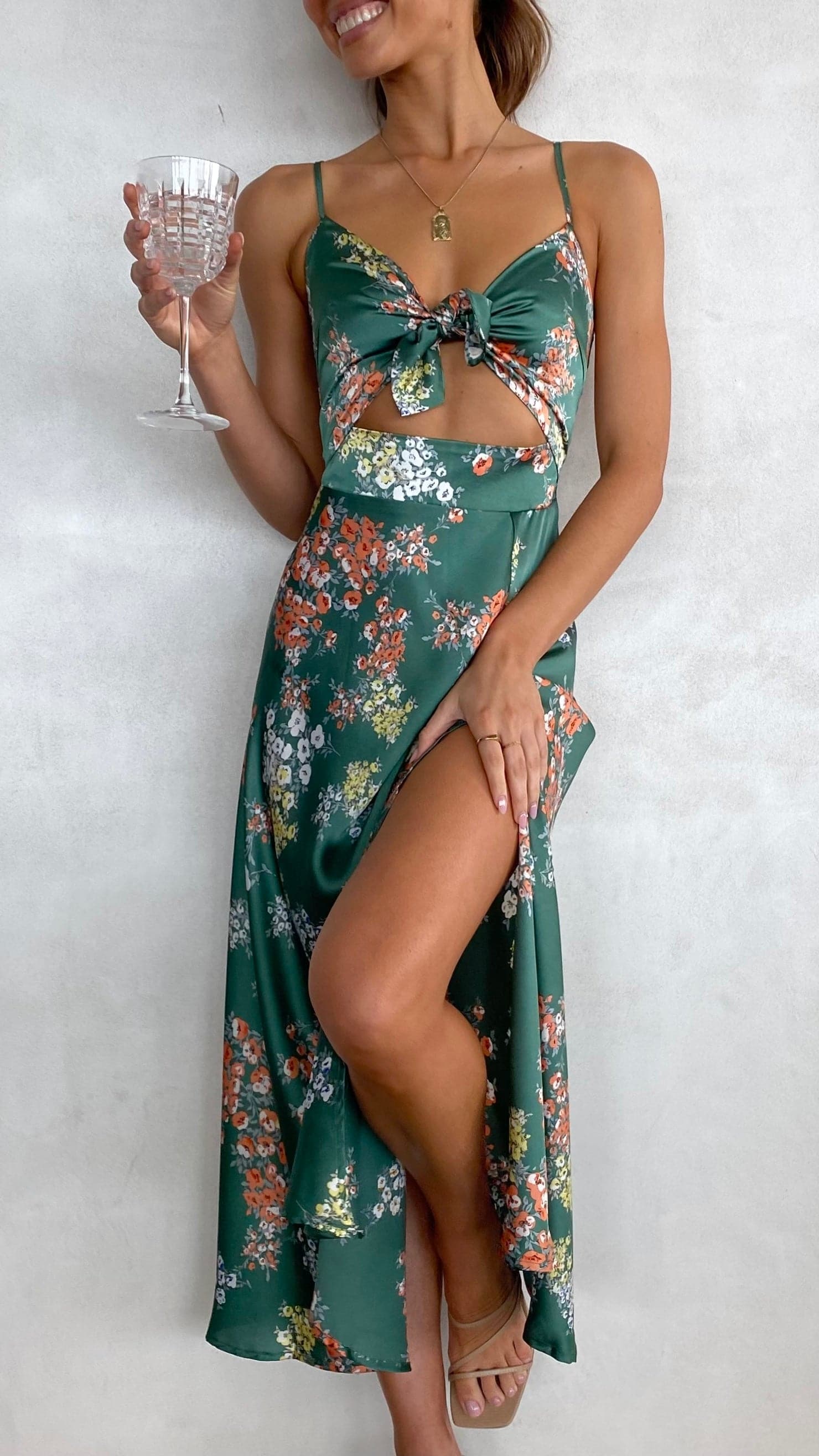 Vestido Midi Floral