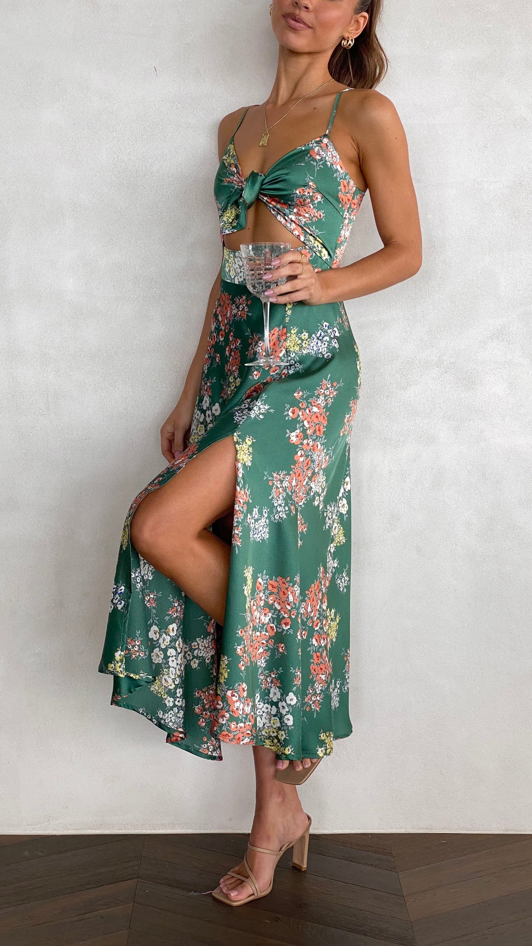 Vestido Midi Floral